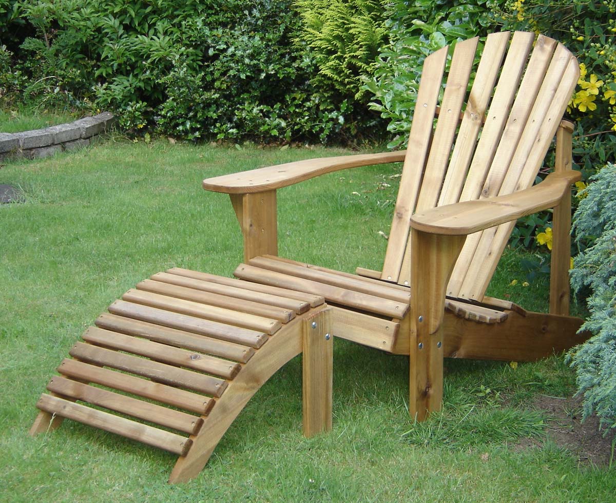 Adirondack Chair And Footstool Uk : Adirondack chair and 