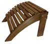 Adirondack chair footstool